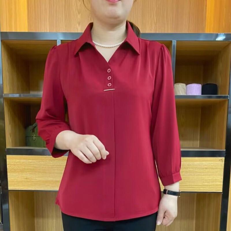 Elegância e Conforto em Cada Detalhe - Blusa Feminina de Manga 3/4