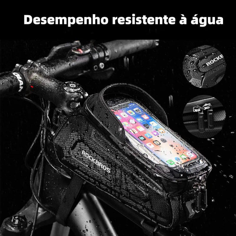 Bolsa de bicicleta ROCKBROS - À prova d'água com tela sensível ao toque