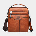 Bolsa JEEP de Couro Bag Masculina 2 Fechos