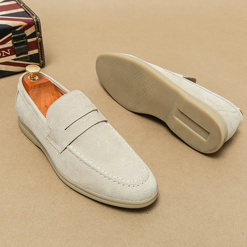 Sapato Moccasin Camurça Logan