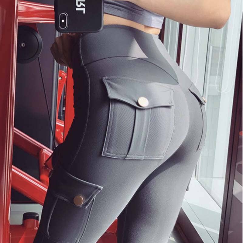 🔥 QueimCalça Legging com Bolso SquatFit