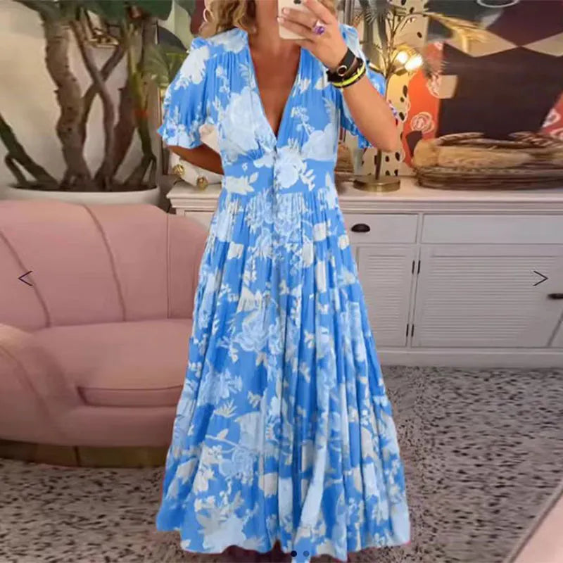 Vestido Village de verão + Frete Grátis para todo Brasil