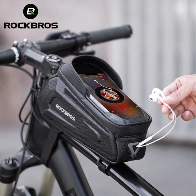 Bolsa de bicicleta ROCKBROS - À prova d'água com tela sensível ao toque