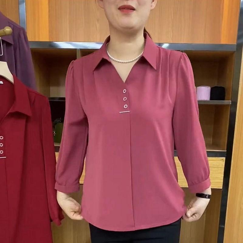 Elegância e Conforto em Cada Detalhe - Blusa Feminina de Manga 3/4