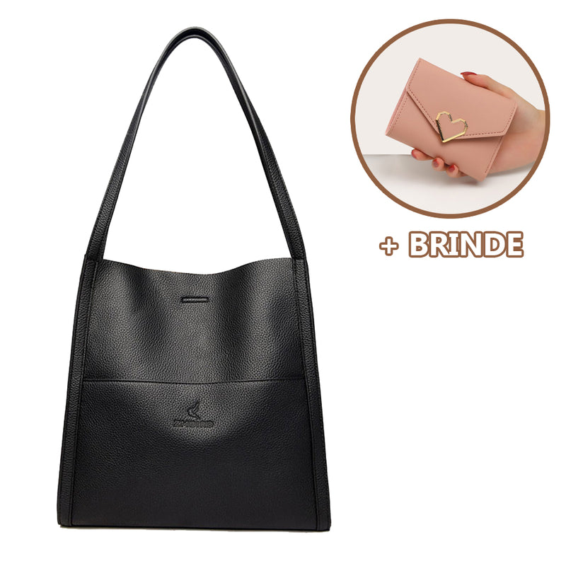 Bolsa Ombro ClassicGirl (Ganhe uma Carteira de Brinde!)