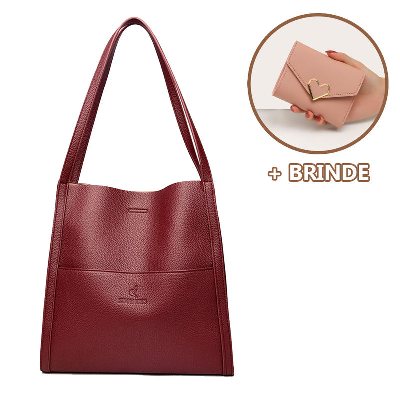 Bolsa Ombro ClassicGirl (Ganhe uma Carteira de Brinde!)