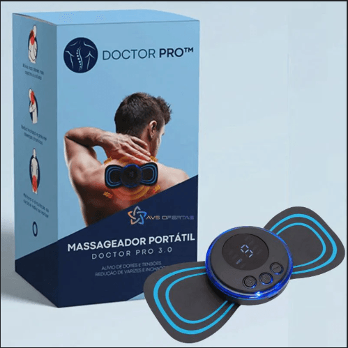 Massageador Portátil Recarregável - Doctor Pro