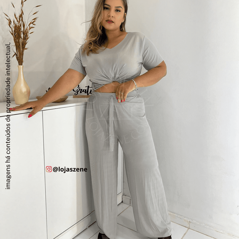 Conjunto Soft (Camiseta + Calça) | Tendência verão 22/23