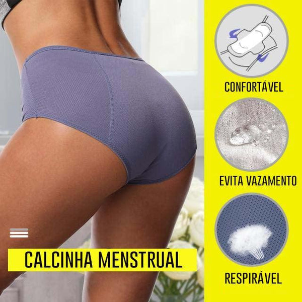 🎉Compre 1 e ganhe 2 grátis - 3 peças💥2023 Nova Calcinhas Fisiológicas para Menstruação - Kit com 3 Unidades