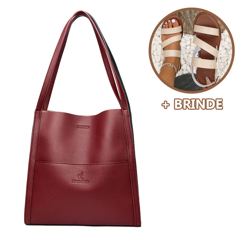 Bolsa Ombro ClassicGirl (Ganhe uma Sandália de Brinde!)